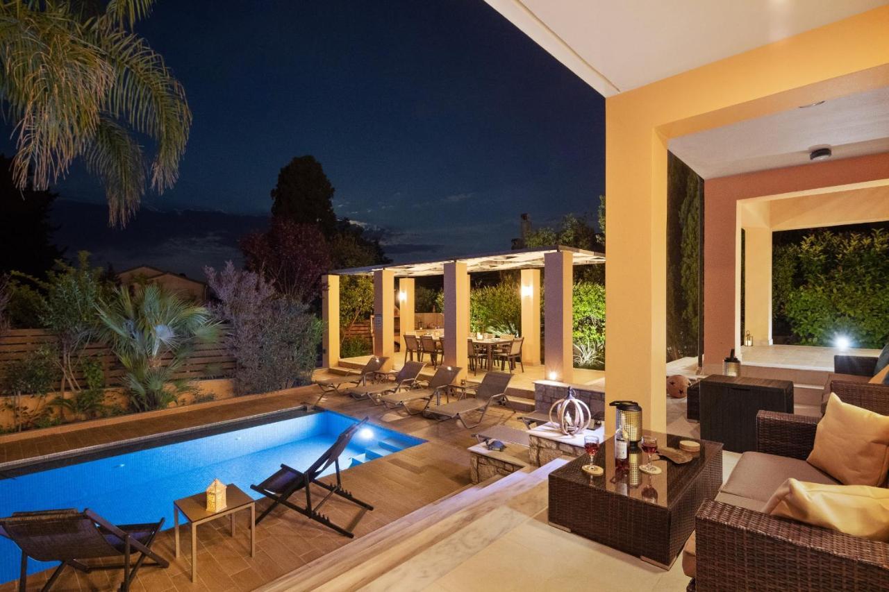 Villa Serena, Eastern Corfu Kato Korakiana Extérieur photo